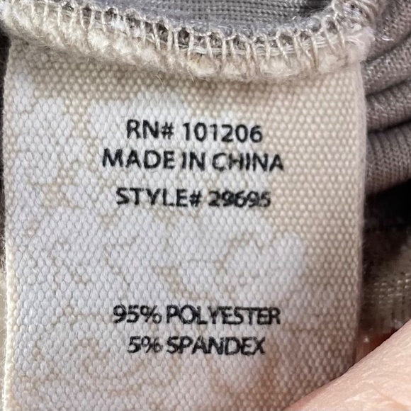 Soft Surroundings Boyfriend Velvet Medium Tunic Top Shirt Button Down Tan Velour - Picture 4 of 4